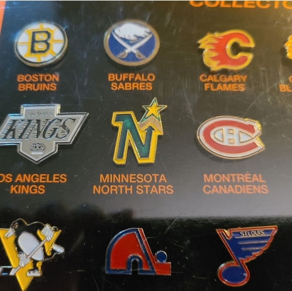 NHL (Retro) LOGO PINS Collectors Edition - Picture 4 of 4